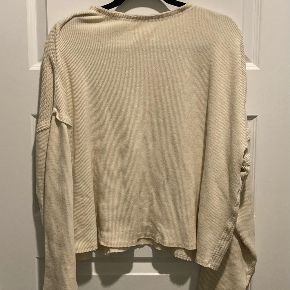 Altar’d State Ribbed/Thermal Tunic, Size Medium - Picture 2 of 3